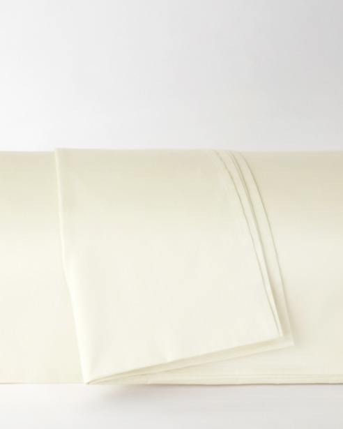 Простыня Satin 300ТС Avorio размер 190смх270см